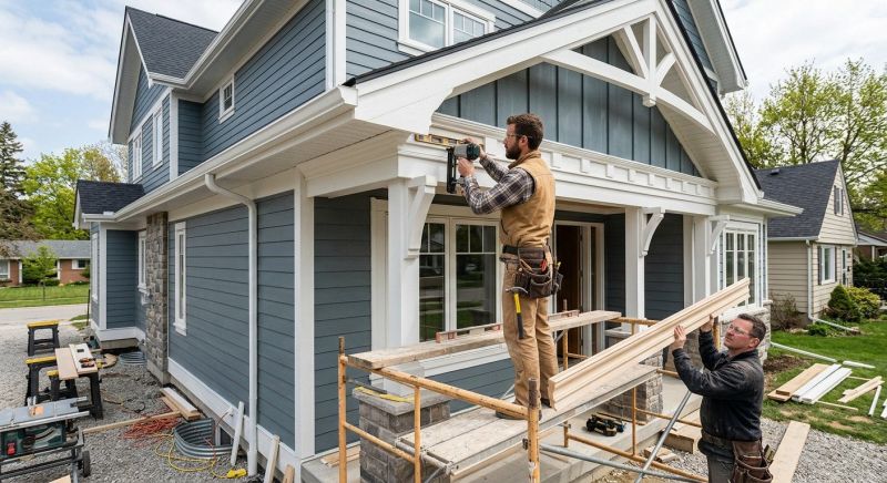Exterior Trim Work in Conroe, TX